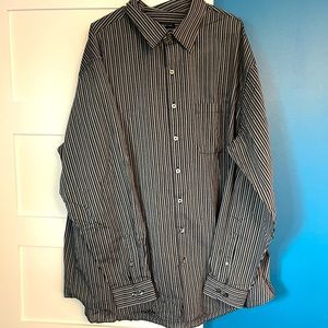 Van Heusen Studio No Iron Button Up, 3XL